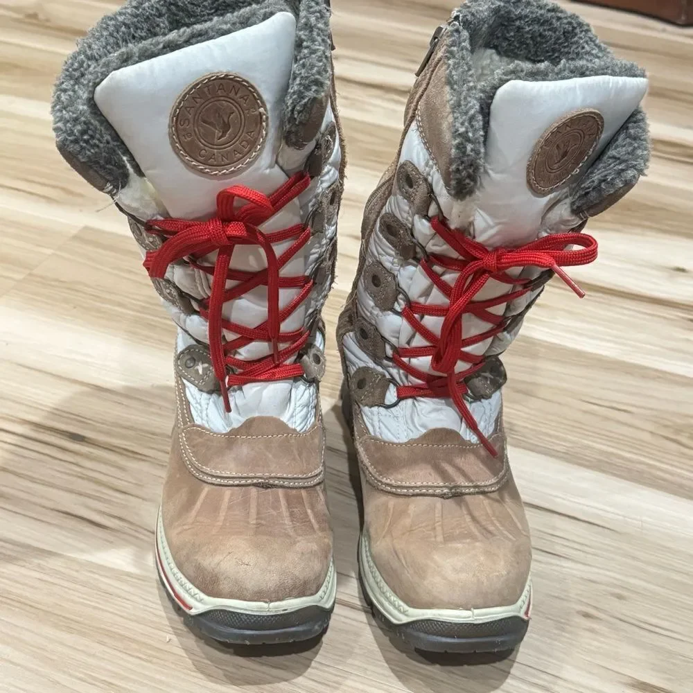 Santana Canada Mirabelle Ice/Glace Snow Boots Women’s 9 (39)